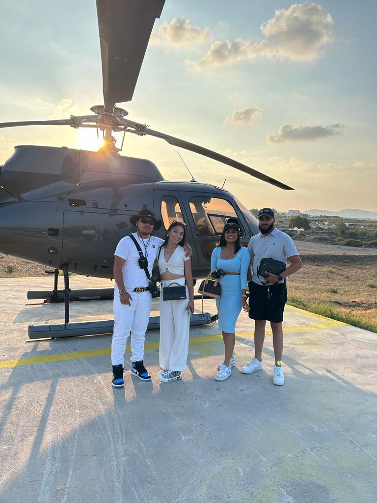 Santorini 30 minutes Sightseeing Helicopter Tour